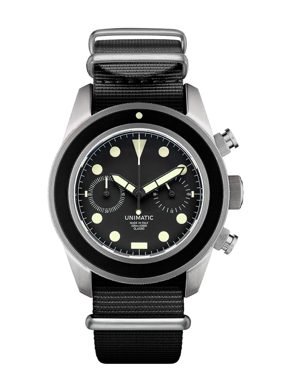 

Наручные часы U3 Classic 41.5 мм unimatic, черный