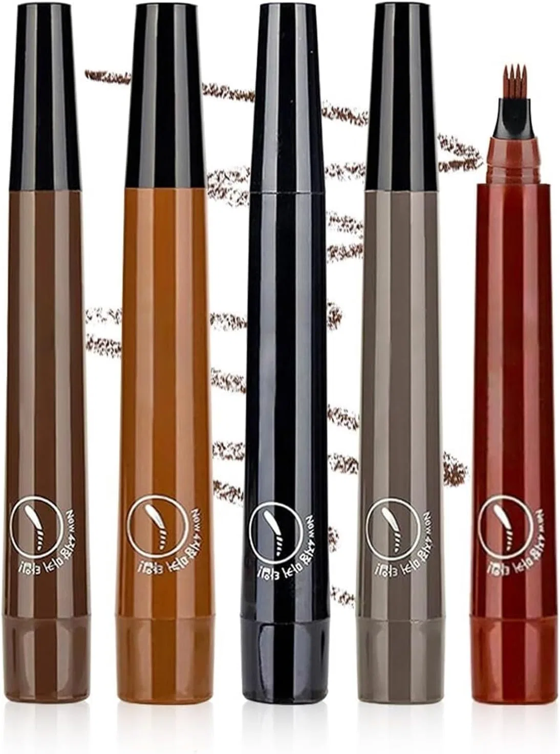 Карандаш для бровей Magic Eyebrow Pencil, ZZFLSM, разноцветный
