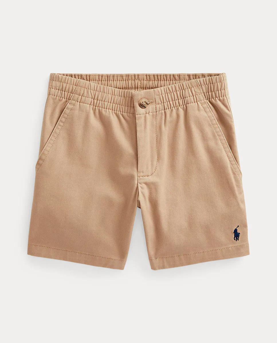 

Шорты-бермуды из хлопка с защитой от морщин для мальчиков Polo Ralph Lauren, бежевый