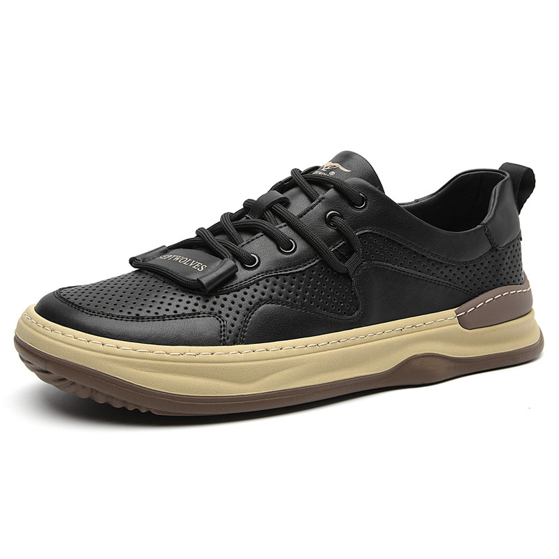 

Мужские низкие кеды для скейтборда SEPTWOLVES, белый (стандартный размер кожаной обуви)