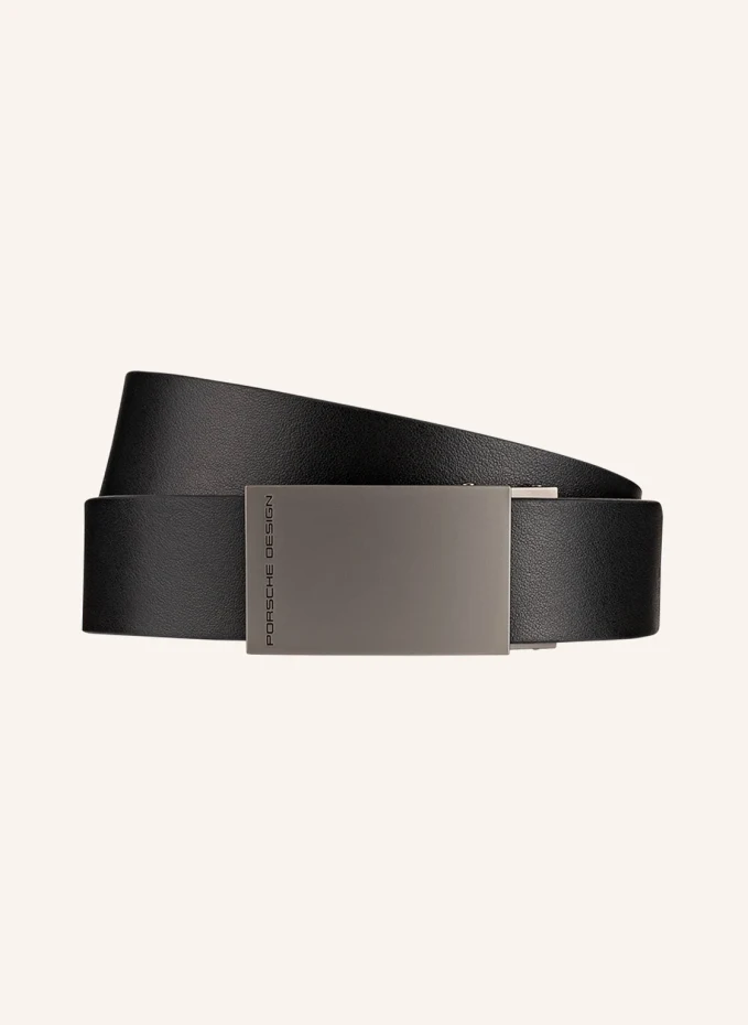 

Кожаный ремень Porsche Design, черный