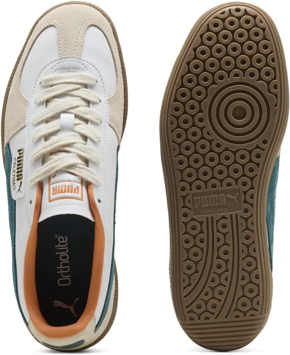 Кроссовки Puma VIS2K 2000S 393470, белый/изумрудный — фото 3