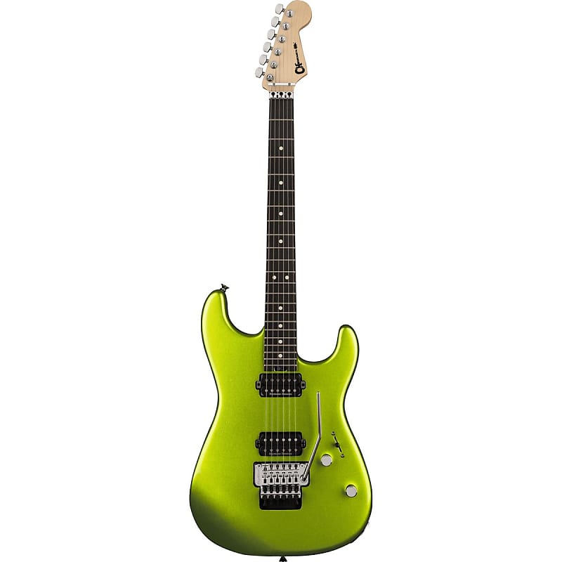 

Электрогитара Charvel Pro-Mod San Dimas Style 1 HH FR E Electric Guitar, Lime Green Metallic