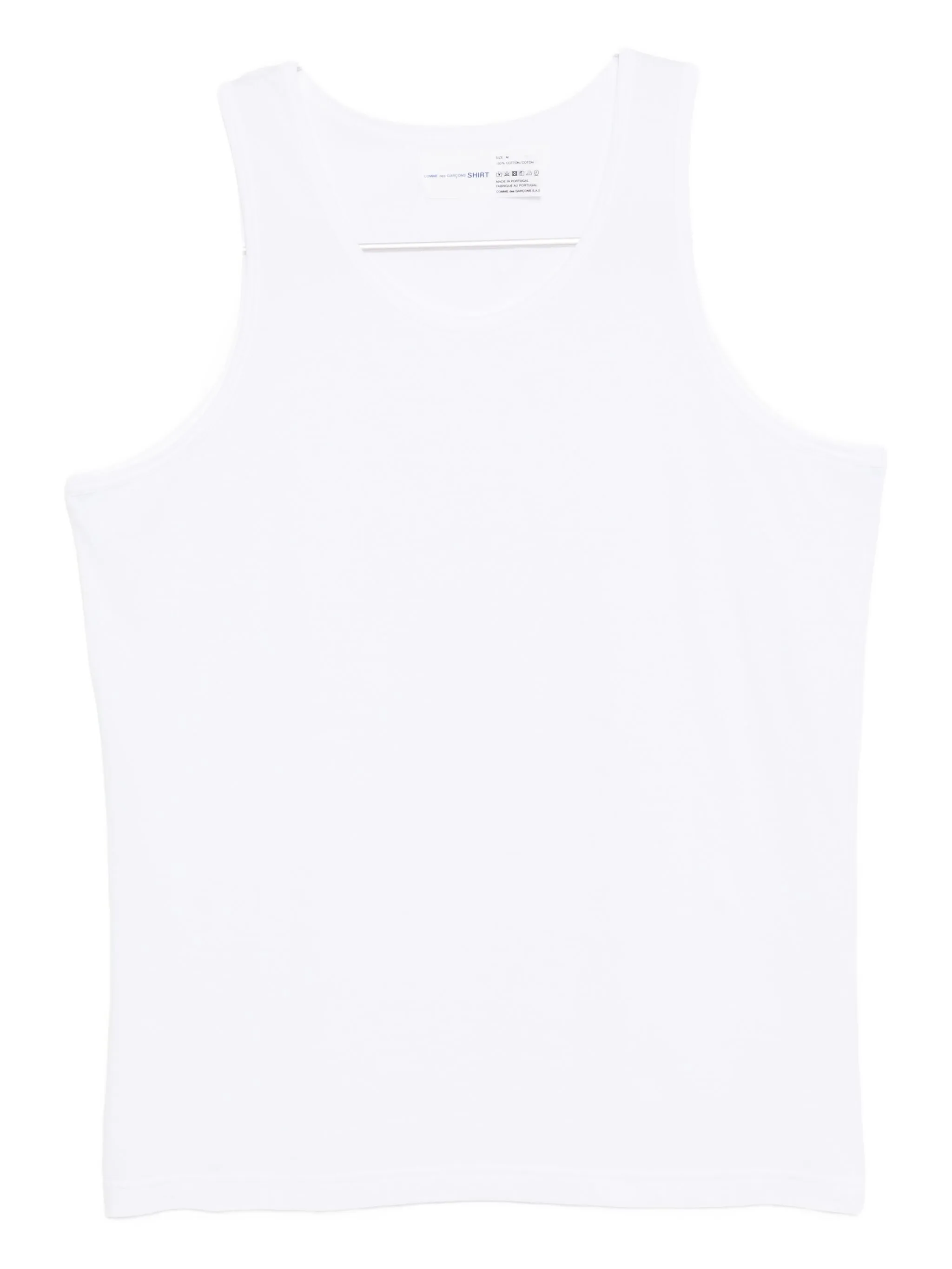 

Топ без рукавов Comme Des Garçons Shirt, белый