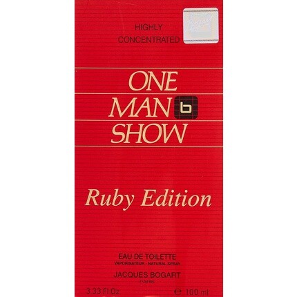 Туалетная вода-спрей для мужчин One Man Show Ruby Edition 100 мл, Jacques Bogart — фото 2