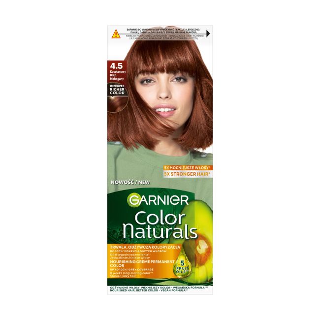 

Краска для волос Color Naturals Garnier, цвет 4.5 mahogany