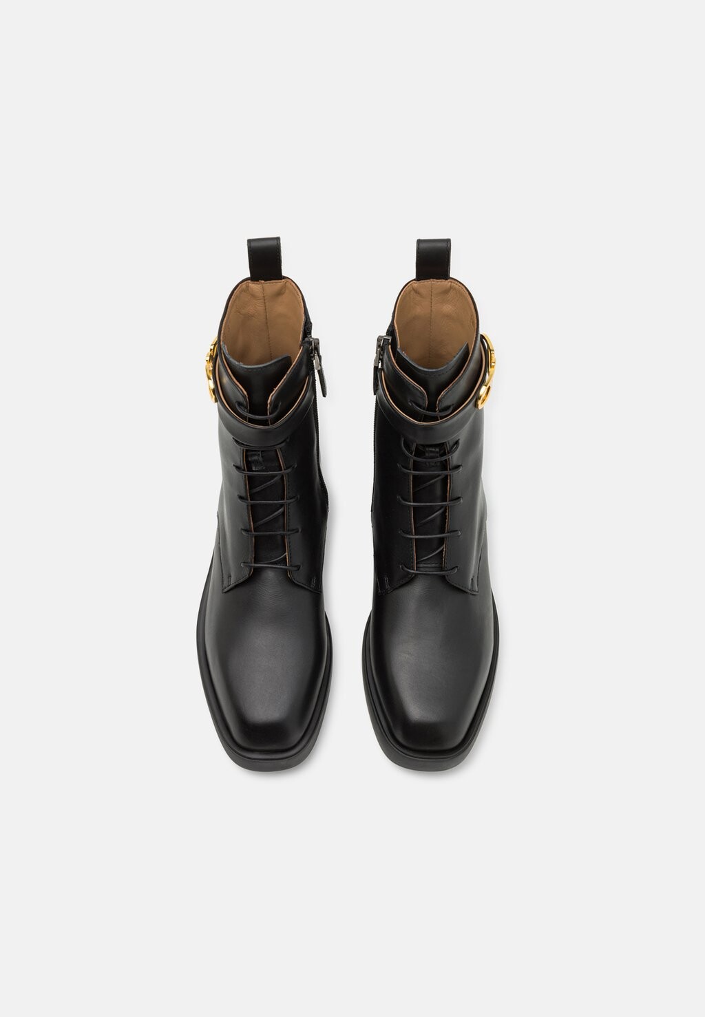 

Ботильоны на платформе COMBAT BOOTS Emporio Armani, черный