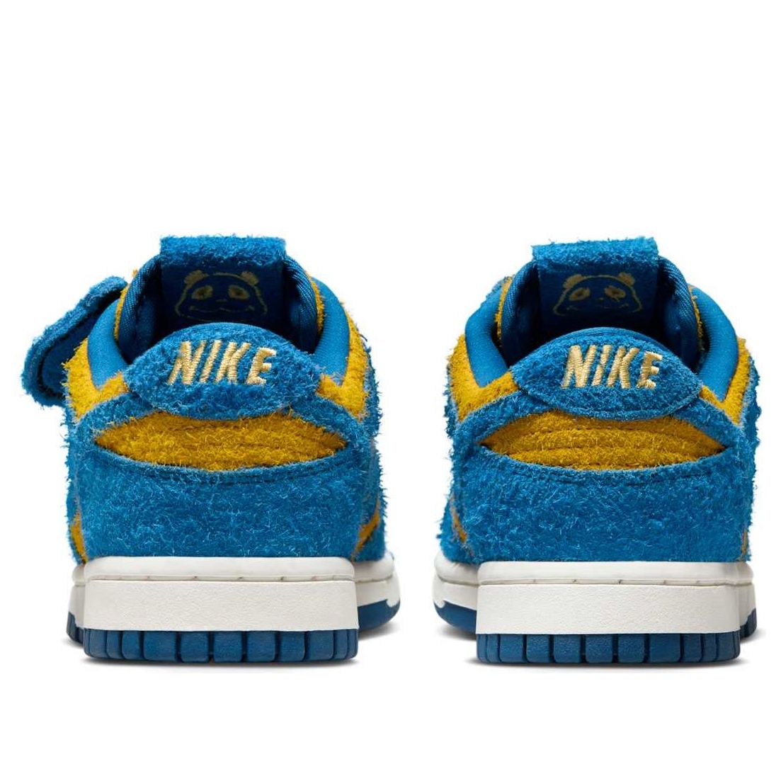 Кроссовки (WMNS) Nike Dunk Low Panda 'Blue Gold' — фото 3