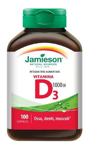 

Jamieson Vit D3 1000 100 таблеток Кости, зубы и мышцы