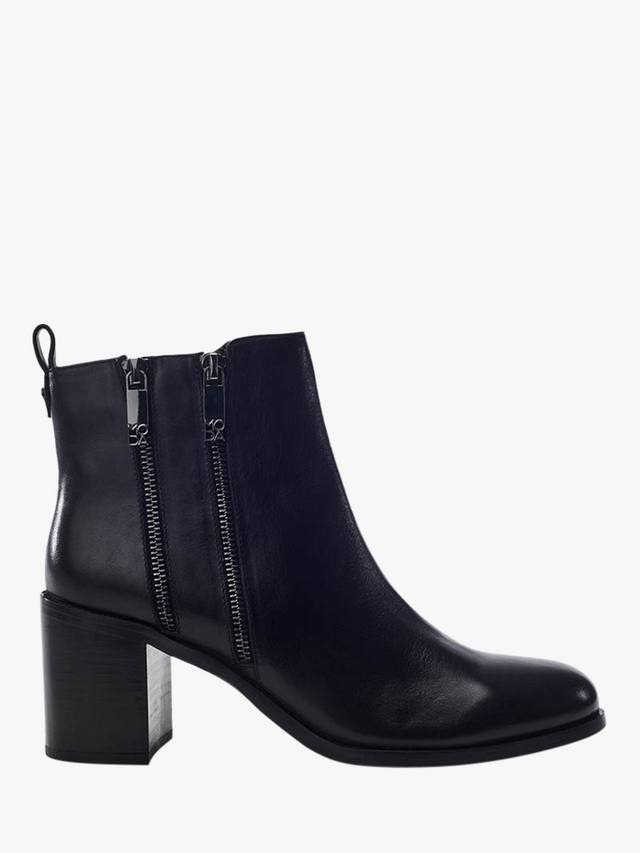 Кожаные ботинки Peytona до щиколотки Moda in Pelle, Black