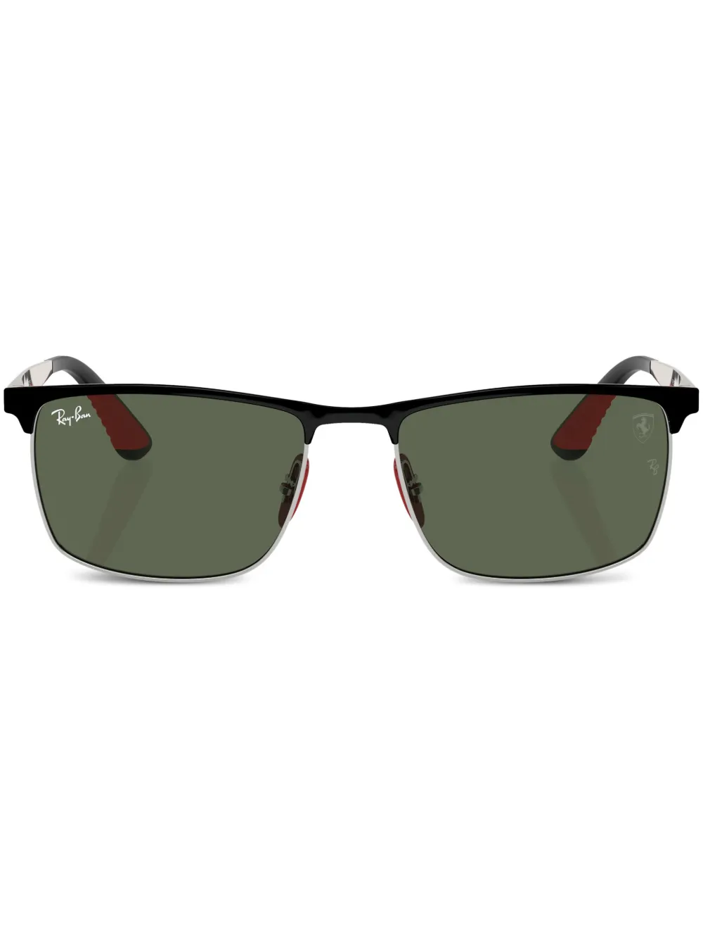 

Солнцезащитные очки X Scuderia Ferrari Rb3726m в прямоугольной оправе Ray-Ban, черный