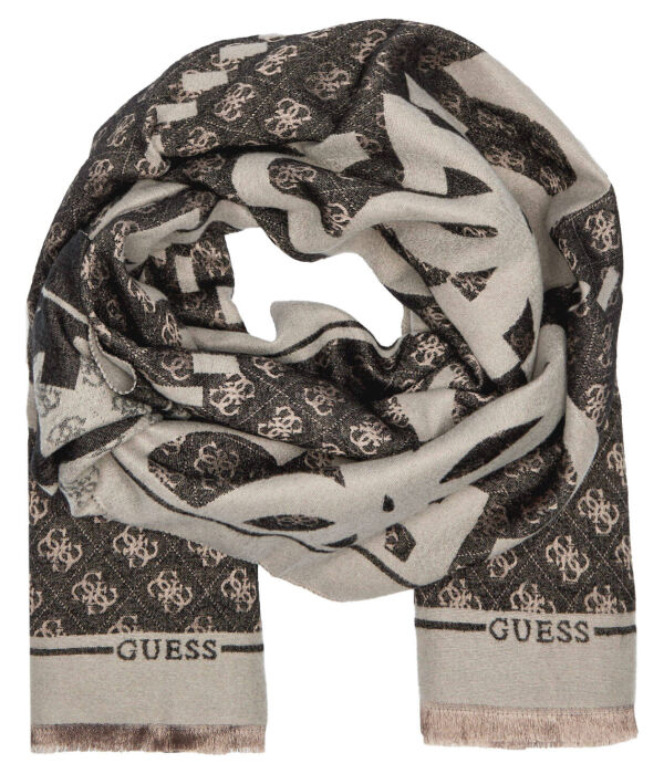 

Шарф Миф Guess, коричневый