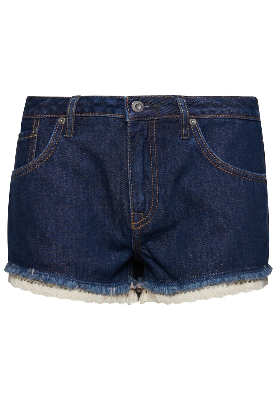 

Джинсовые шорты Superdry Regular Jeans Hot, темно-синий