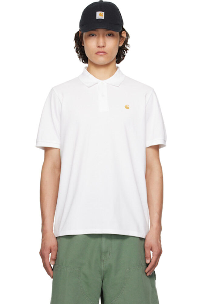 

Поло White Chase Pique Carhartt Work In Progress