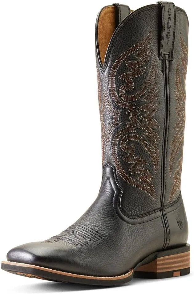 

Мужские ковбойские сапоги Ariat Black Carbon Ricochet