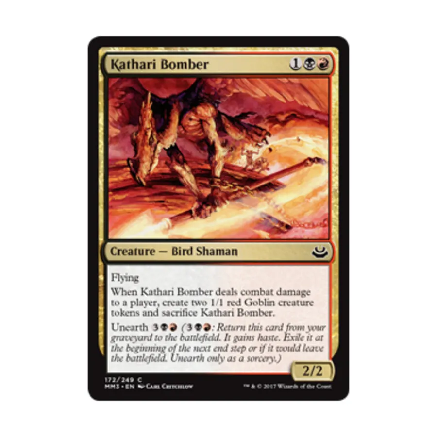 

CCG Катари Бомбардировщик (К), MTG - Modern Masters 2017