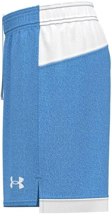 Детские шорты Under Armour Maquina 3.0, (475) Carolina Blue//White — фото 3