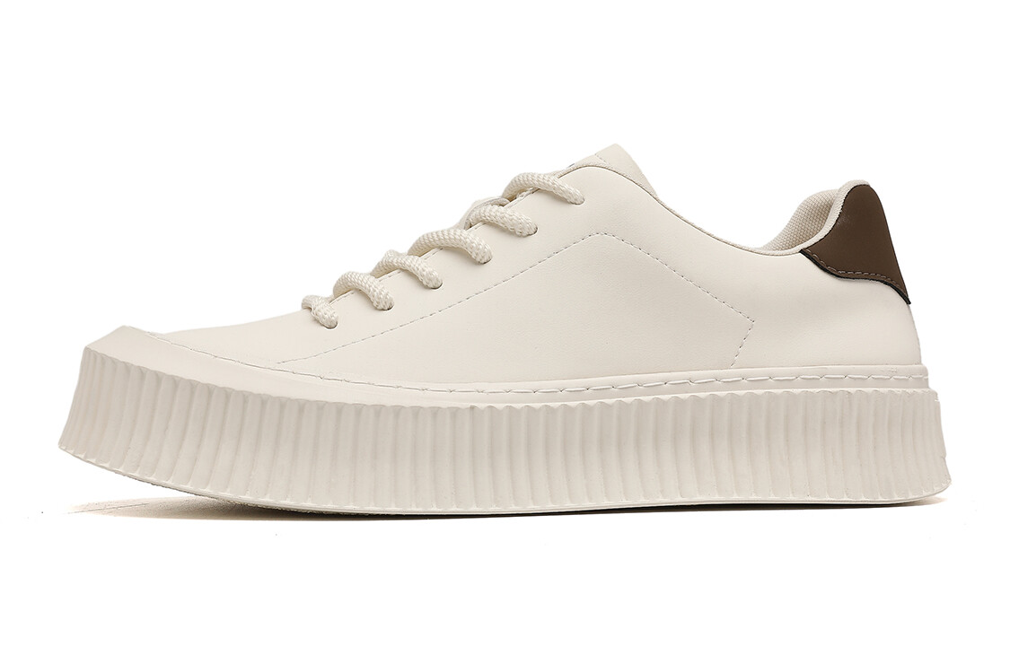 

Кроссовки TRUMPPIPE Skateboarding Shoes Men Low-top Beige, бежевый