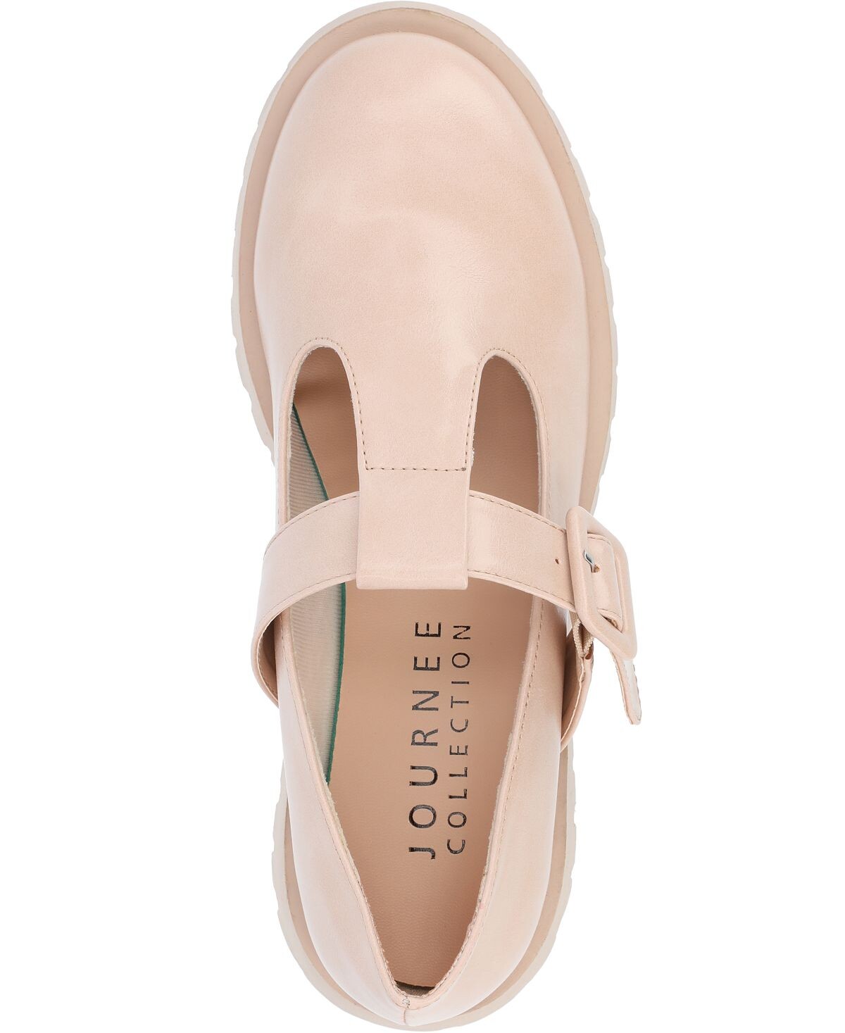 Женские туфли Suvi Tru Comfort с протекторной подошвой из пеноматериала Mary Jane Flats Journee Collection — фото 4