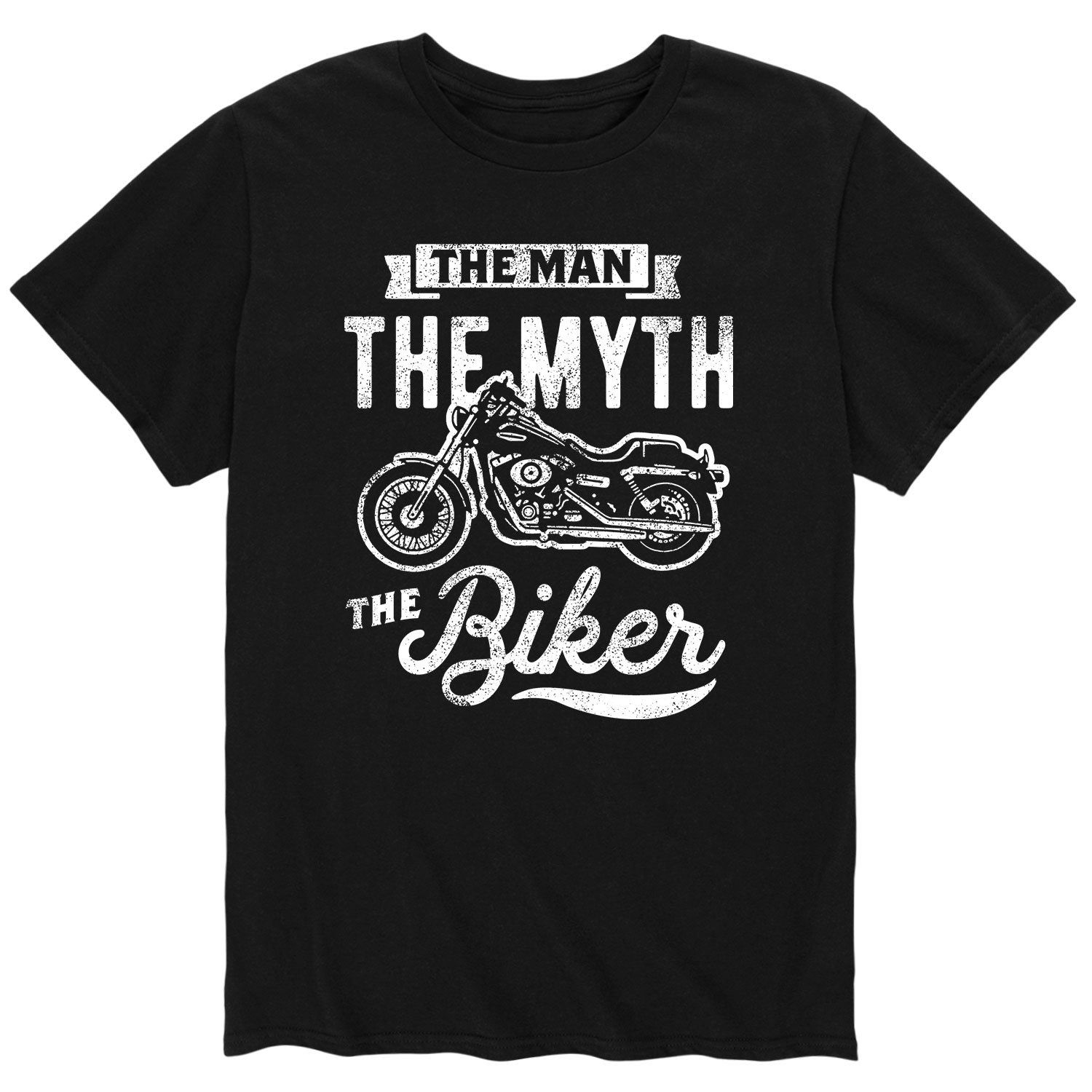 

Мужская байкерская футболка The Man Myth Licensed Character