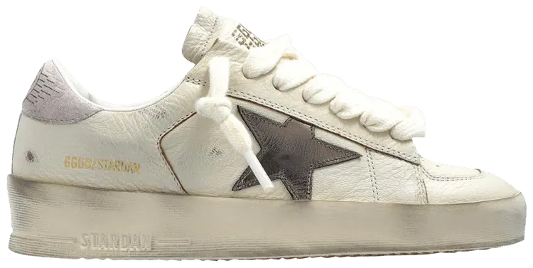 Кроссовки Golden Goose Wmns Stardan 'White Metallic Silver Pink', белый