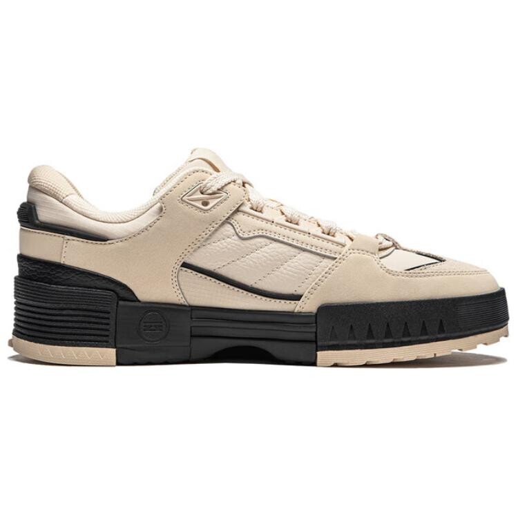 Кроссовки LINING Li Cheng Skateboarding Shoes Men Low-top Milk Tea Yellow/rock White Gray, желтый — фото 2