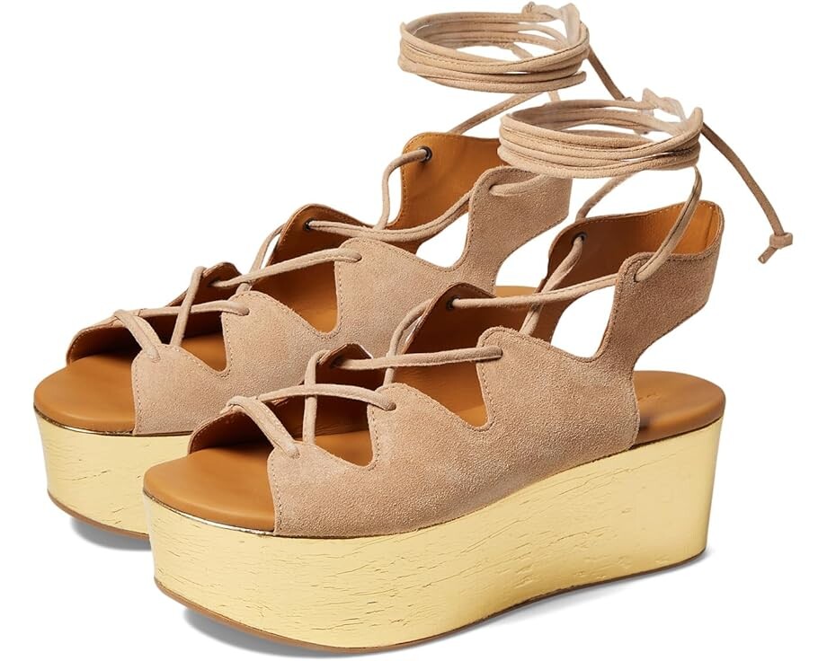 

Туфли See by Chloe Liana Gladiator Wedge, нюд