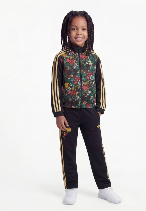 Liberty london тканый спортивный костюм Adidas Originals, Black