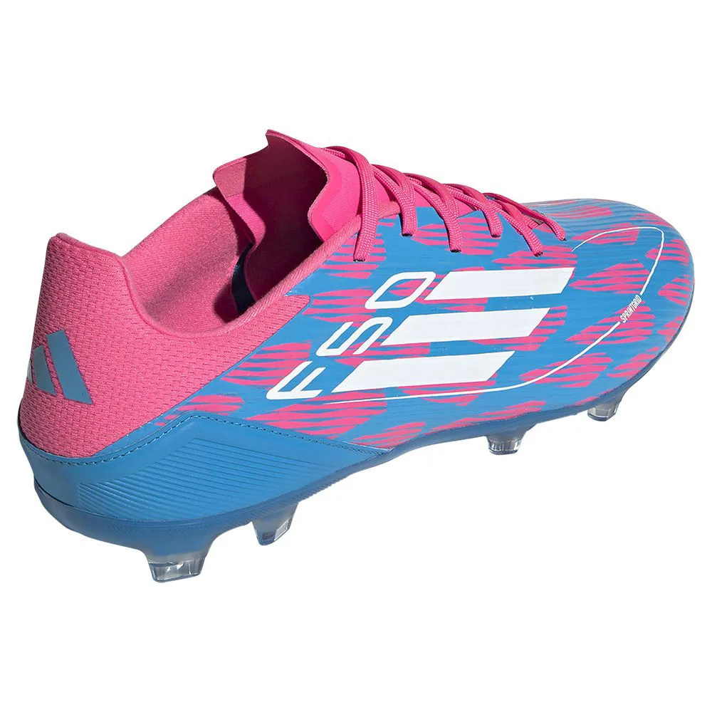 Футбольные бутсы adidas F50 League FG/MG, синий — фото 4