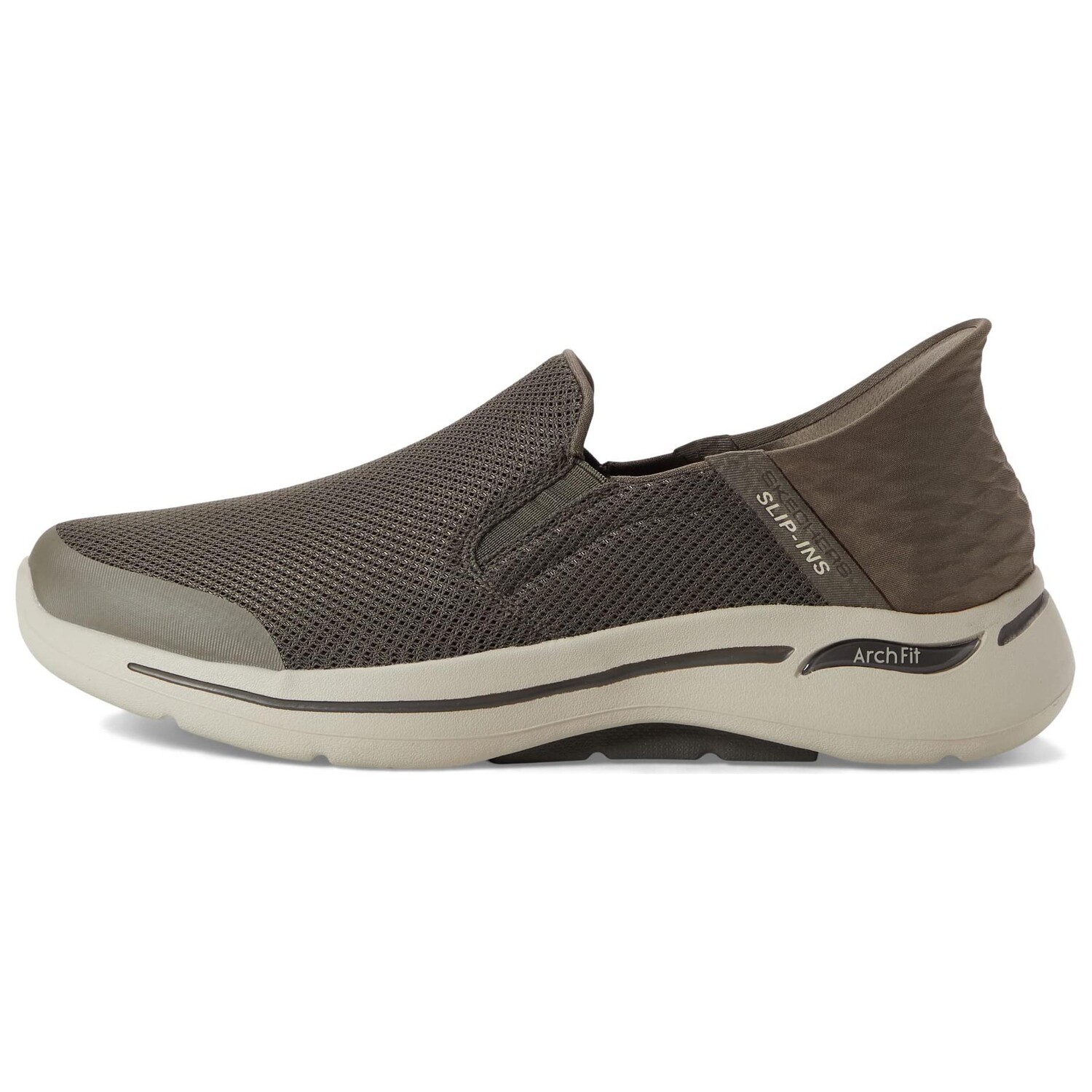 

Кроссовки Skechers Go Walk Arch Fit Lifestyle Shoes Men Low-top Brown, коричневый