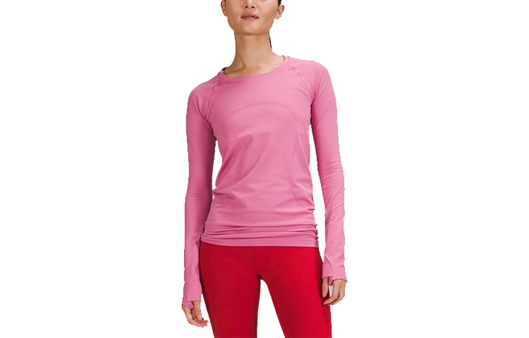 

Футболка Swiftly Tech женская Lululemon, розовый