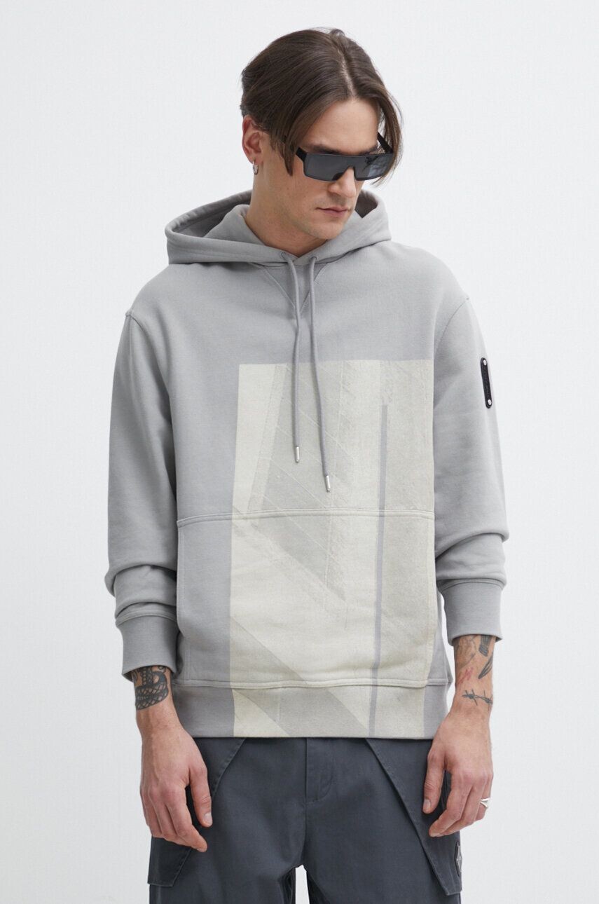 

Хлопковая толстовка Strand Hoodie A-COLD-WALL*, серый