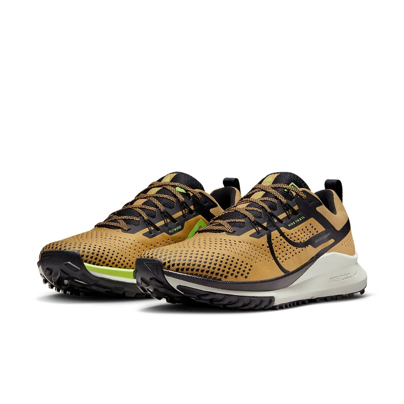 

Мужские кроссовки Nike React Pegasus Trail 4 DX8960-700 Elemental Gold для бега