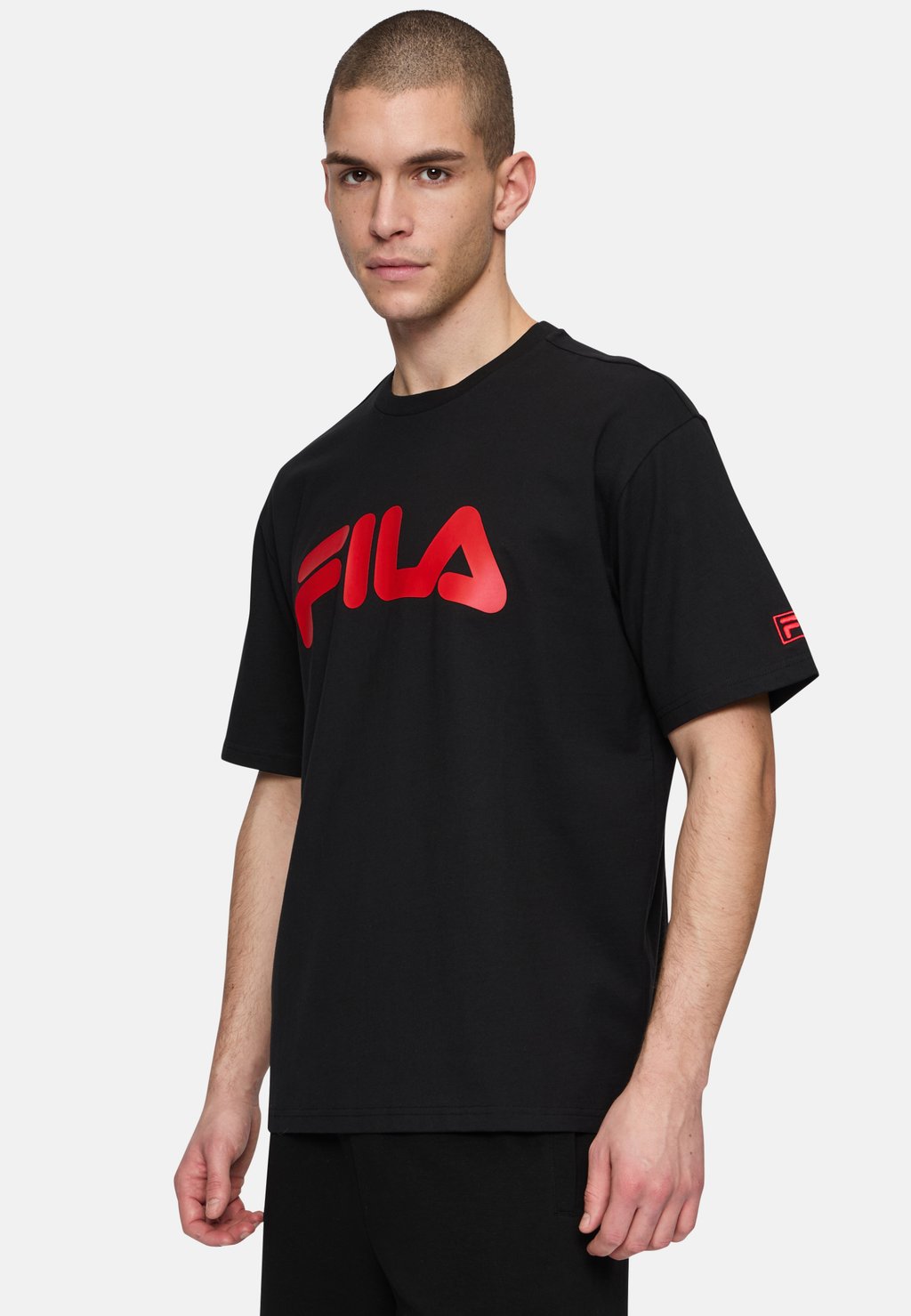 

Футболка с принтом LASSON Fila, черный