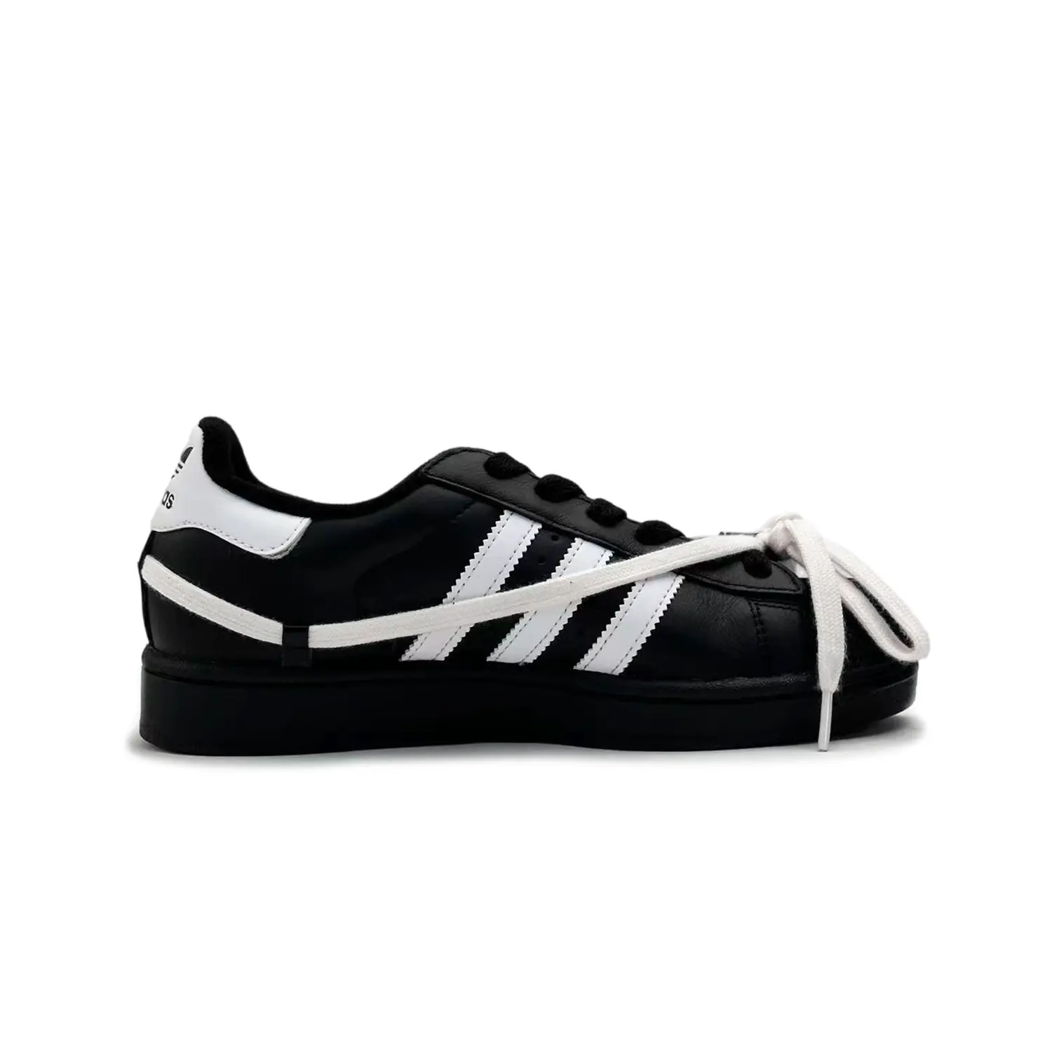 Adidas Originals Superstar 2 Low top детские скейтбординг кроссовки Black Unisex — фото 4