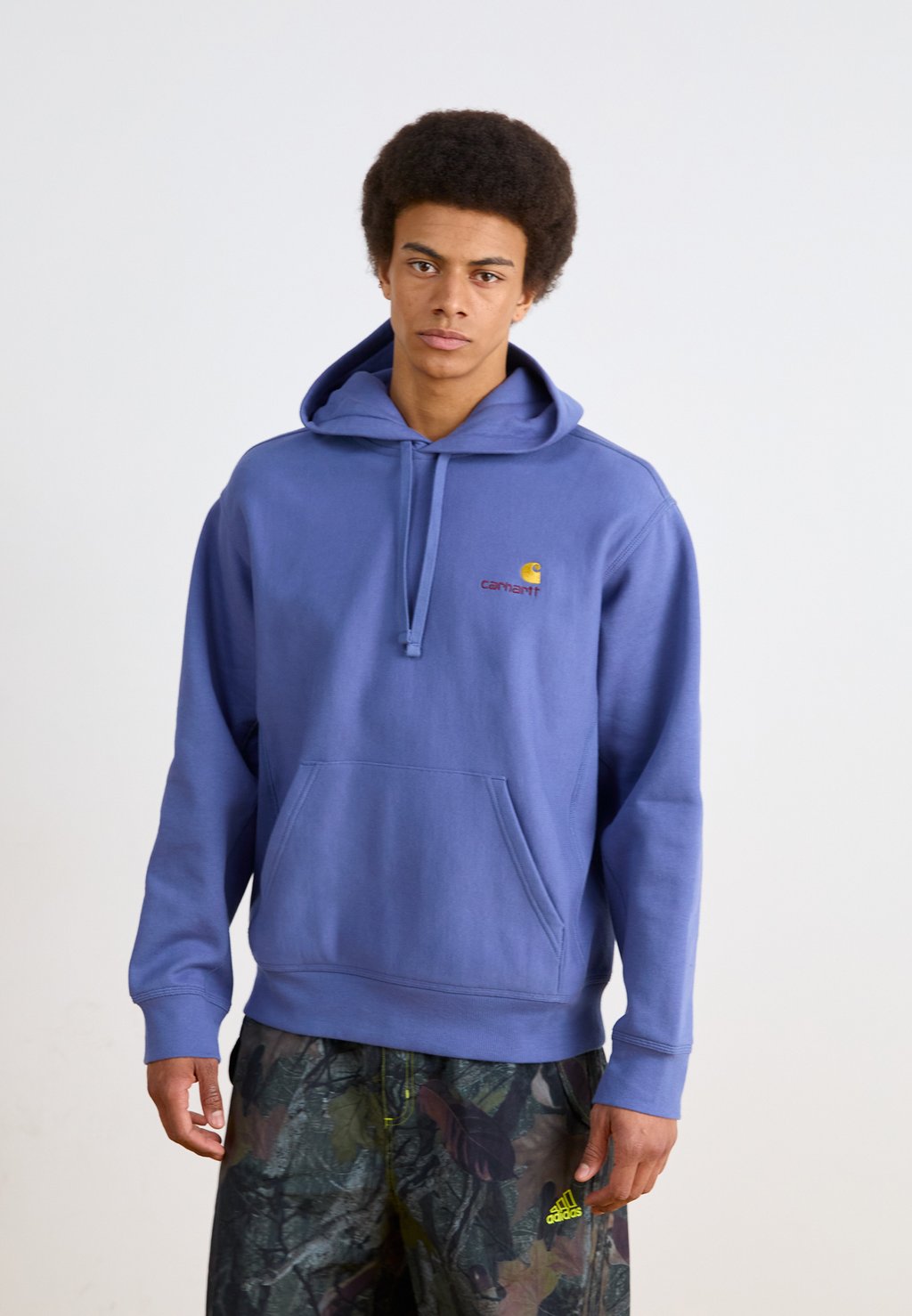 

Толстовка HOODED AMERICAN SCRIPT Carhartt WIP, синий