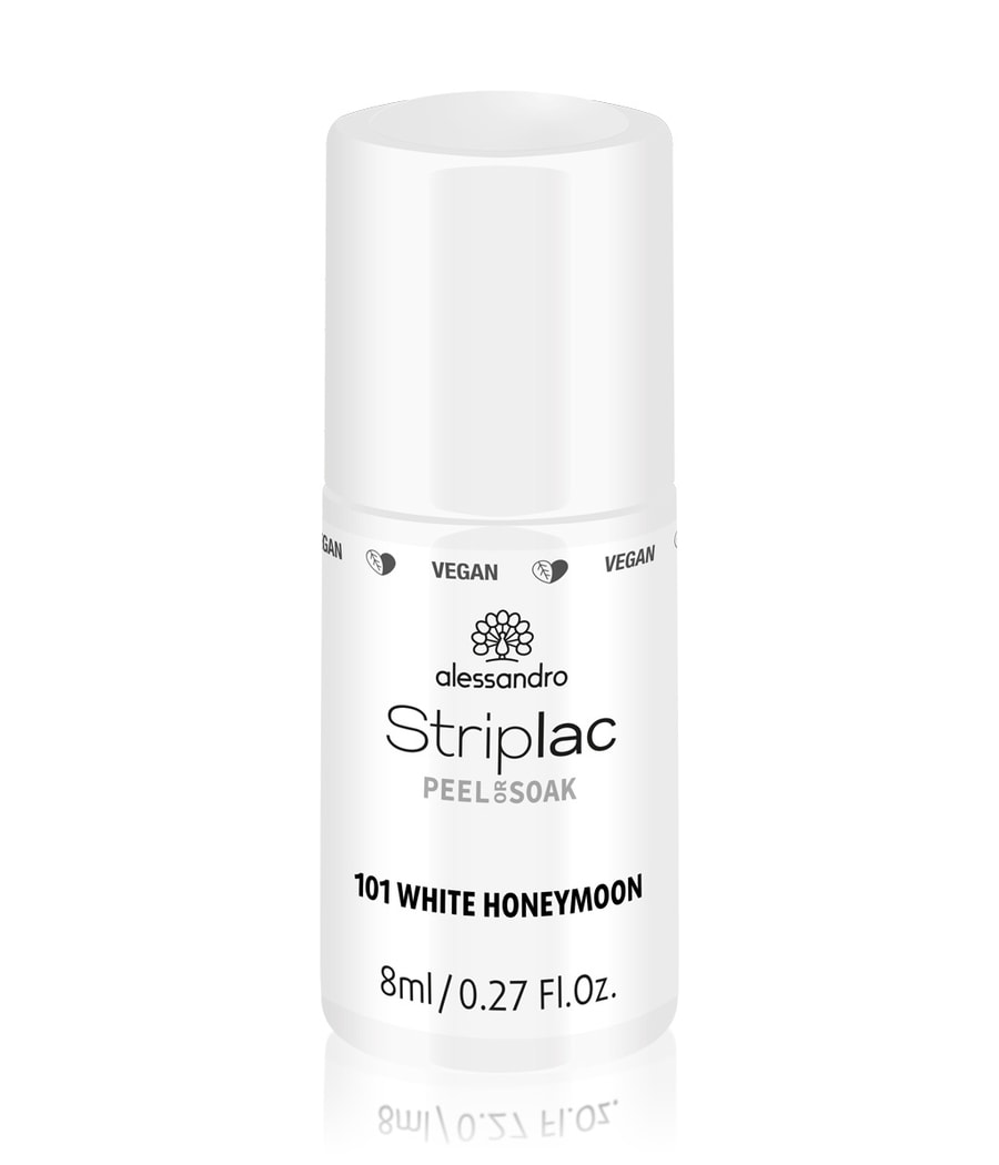 

Лак для ногтей Alessandro Striplac Peel or Soak, Nr. 101 - White Honeymoon, 8 ml