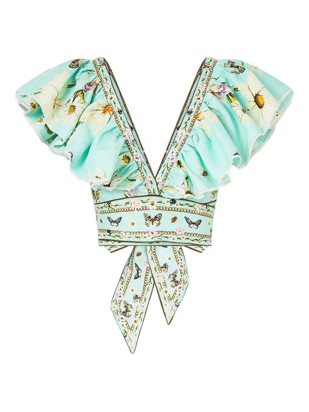 

Топ Freefall Camilla, зеленый