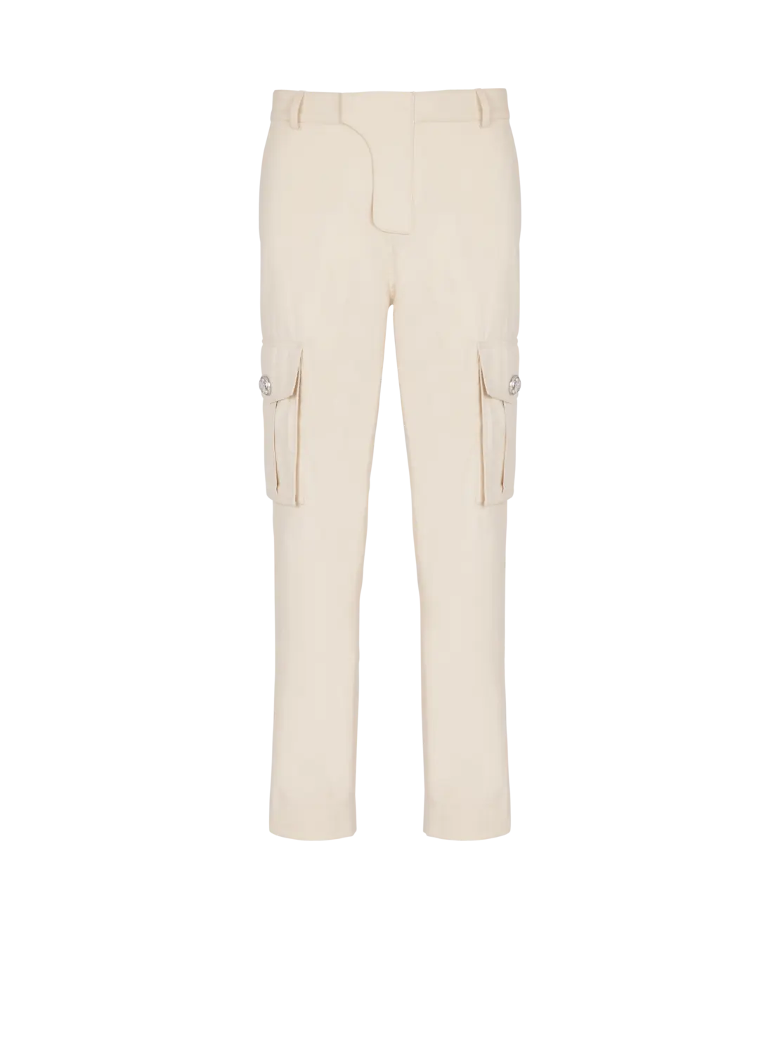 

Хлопковые брюки-карго Balmain, бежевый