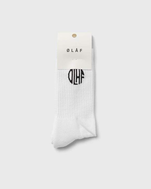 

Носки Ølåf Circle Logo Sock, цвет optical white