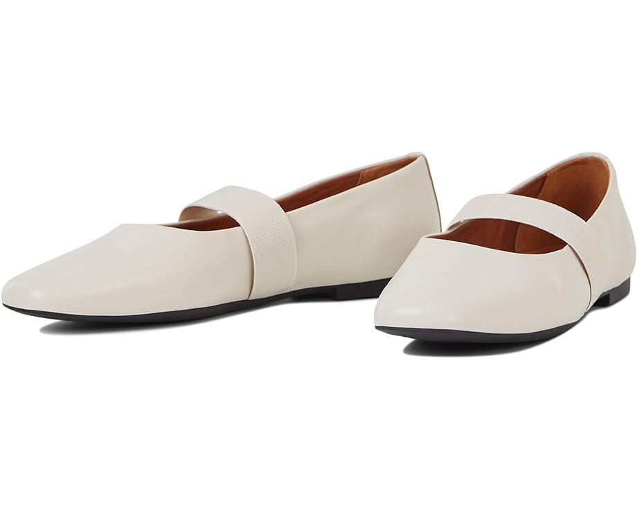 

Туфли на плоской подошве Vagabond Shoemakers Jolin Leather Ballet Flat, белый