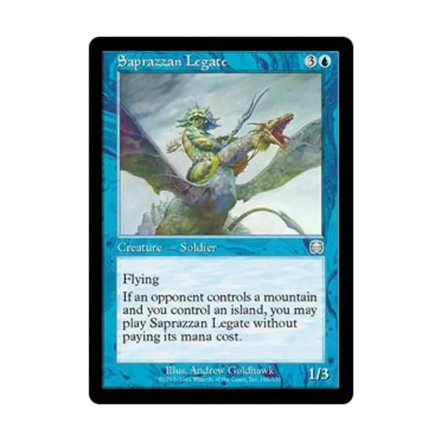 

CCG Сапрацзан Легат (Н), MTG - Mercadian Masques