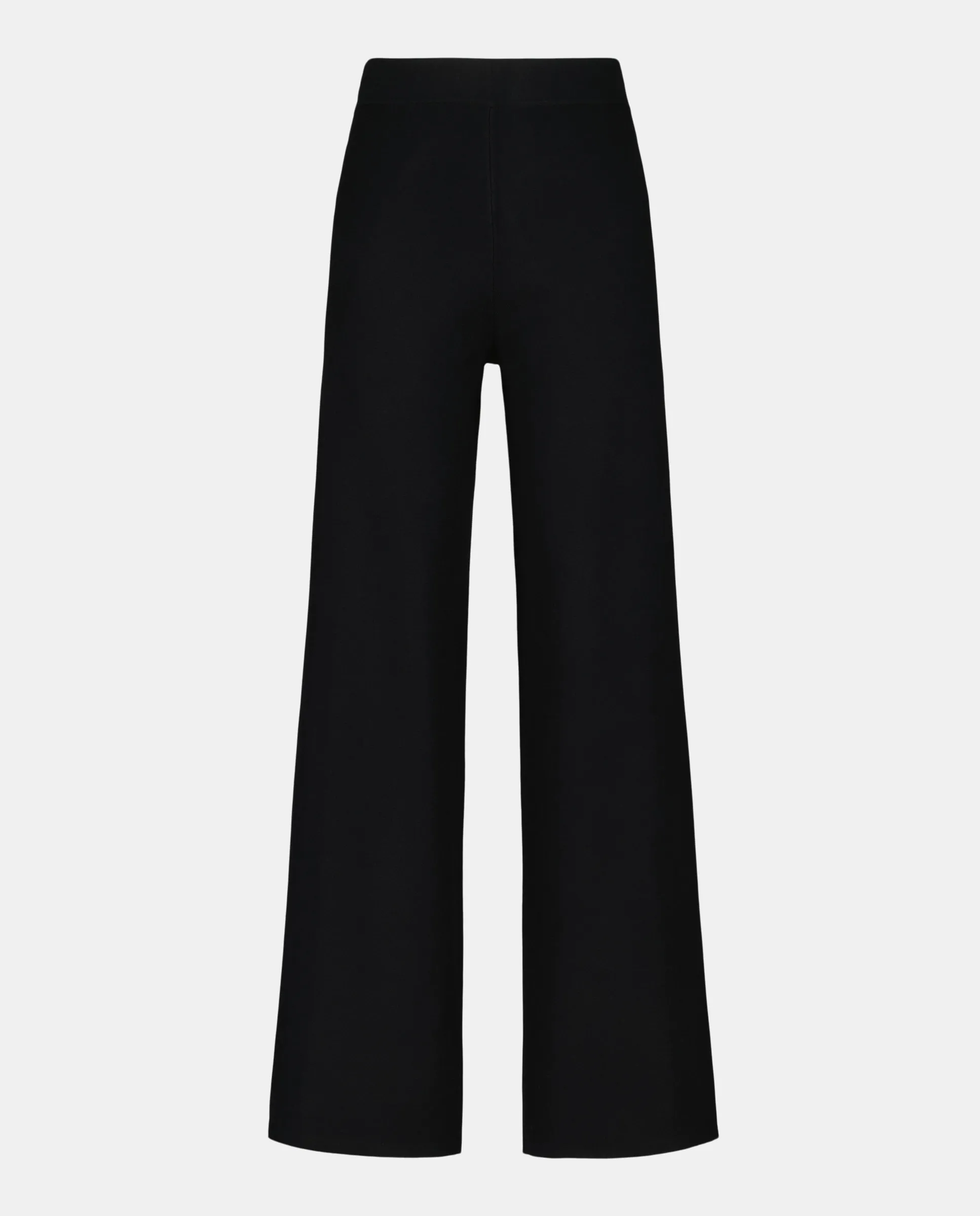 

Женские трикотажные брюки с широкими штанинами Easy Wear, черный