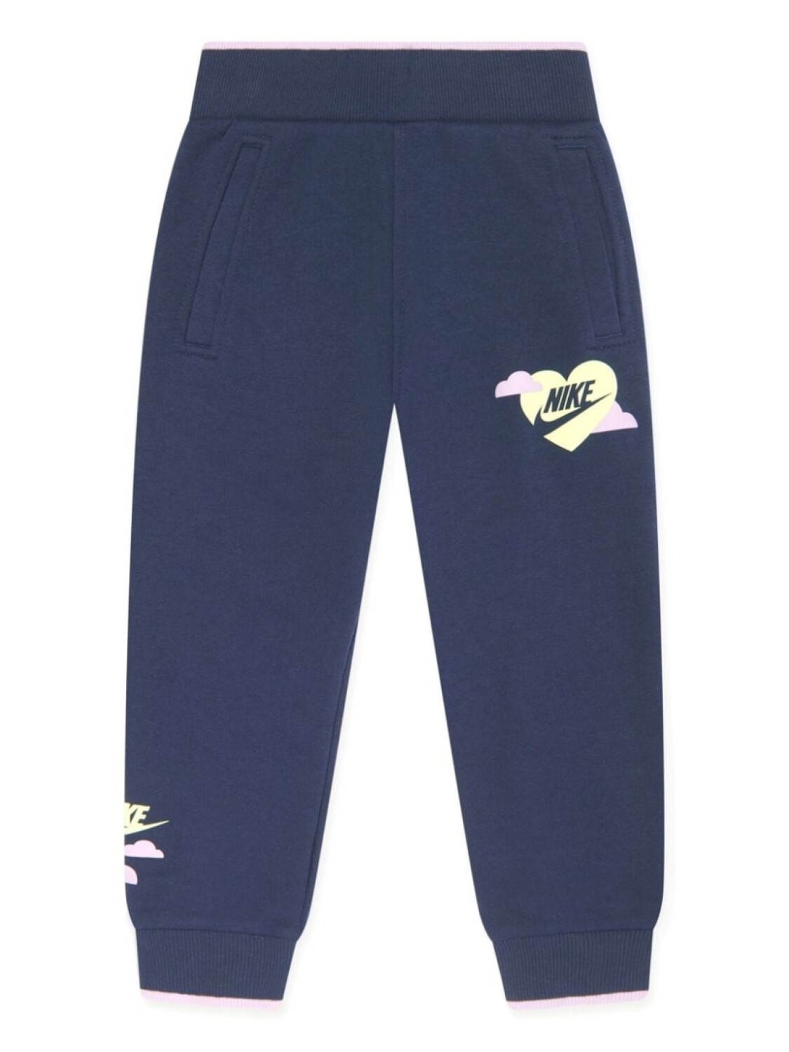 

Спортивные брюки с логотипом Swoosh Nike Kids, синий