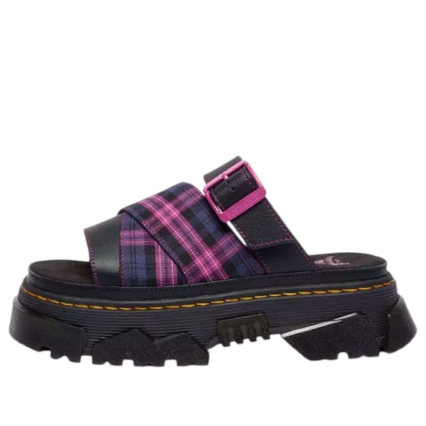 Сандалии (WMNS) Dr. Martens Mattison Slip On Sandals 'Black Pink Multi'