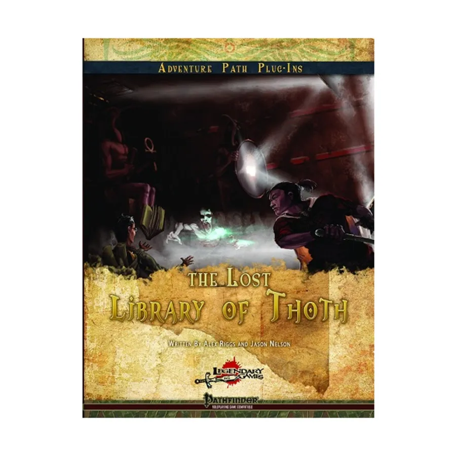 

Lost Library of Thoth, Pathfinder 1st Edition - Rulebooks, Sourcebooks & Supplements (Legendary Games), мягкая обложка