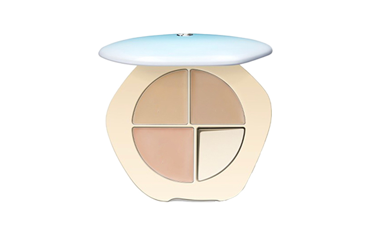 

Трехцветная палитра консилера увлажняющая осветляющая выравнивание тона кожи пуховый диск 5г TIMAGE