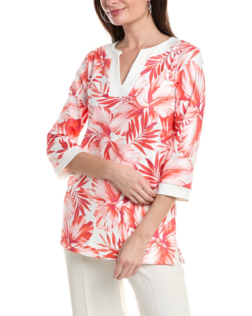 

Топ Anne Klein с вырезом «лодочка», белый