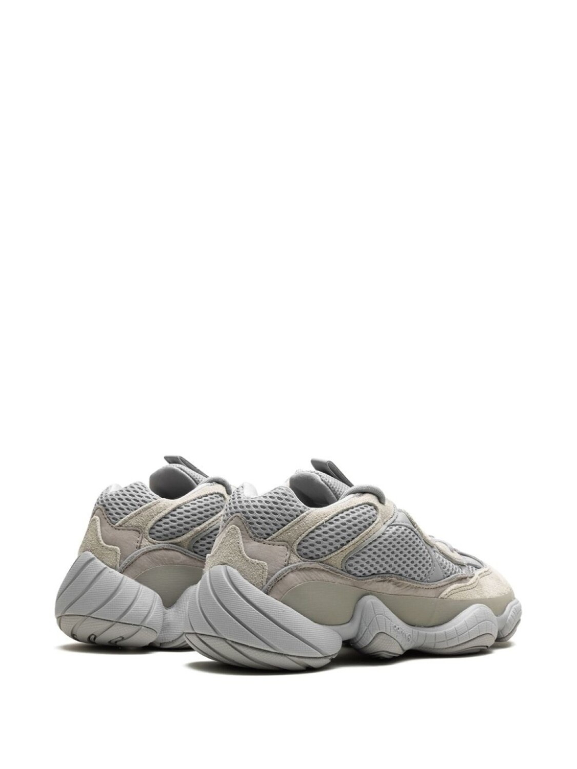 Yeezy кроссовки 500 Stone Salt, серый — фото 4