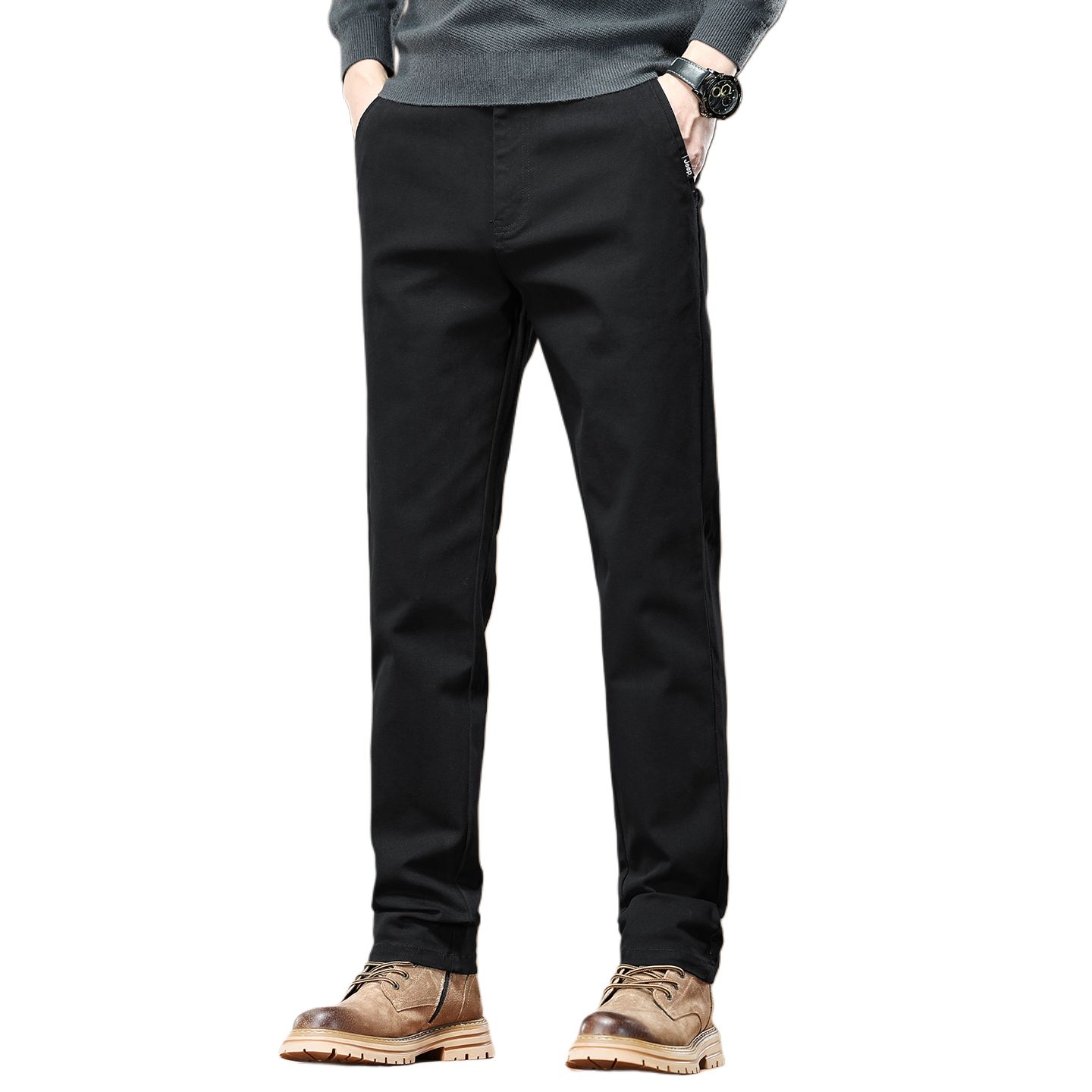 

Брюки Casual Leisure Collection Unisex Jeep, черный